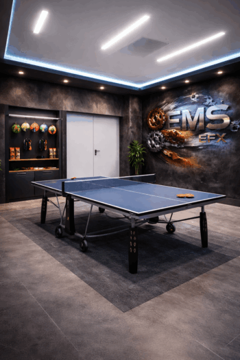 EMS EFX ping pong break room