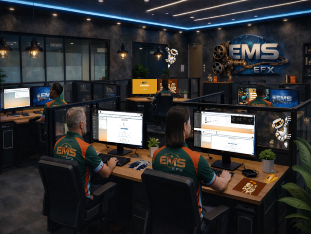 EMS EFX work area