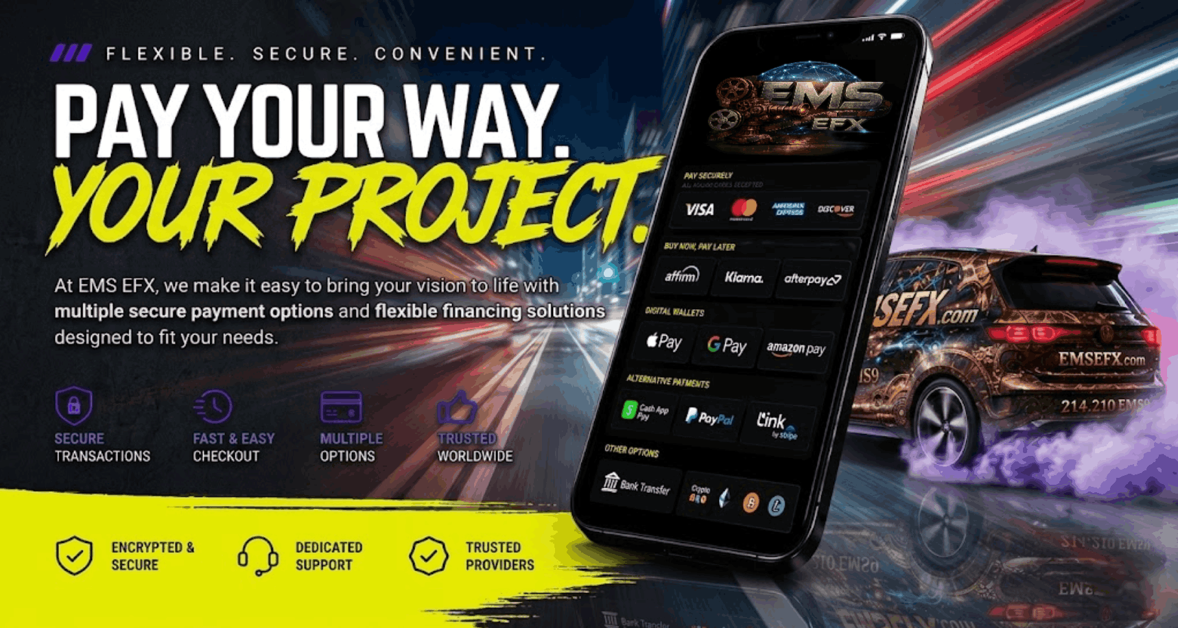 EMS EFX Advertising Service