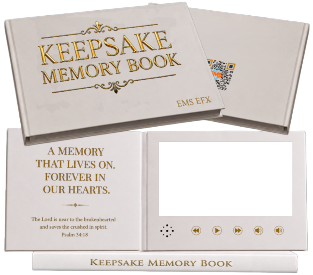 Keepsake Memory Book Physical Device Layout
